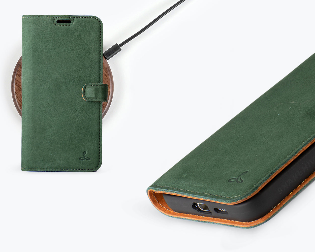 Samsung Galaxy S25 Ultra - Vintage Leather Wallet Phone Case