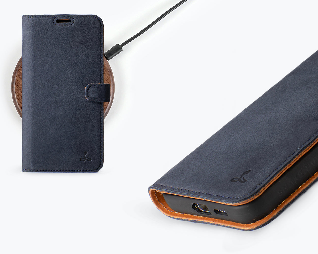 Samsung Galaxy S25 Ultra - Vintage Leather Wallet Phone Case