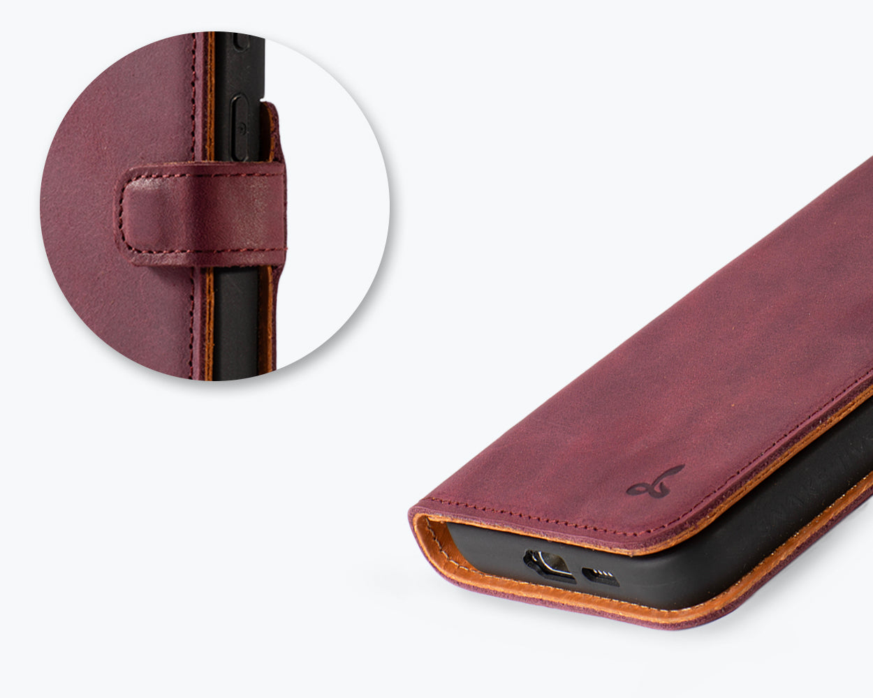 Samsung Galaxy S25 Ultra - Vintage Leather Wallet Phone Case