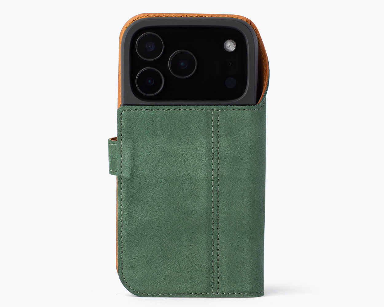 Apple iPhone 17 Pro - Vintage Leather Wallet Phone Case