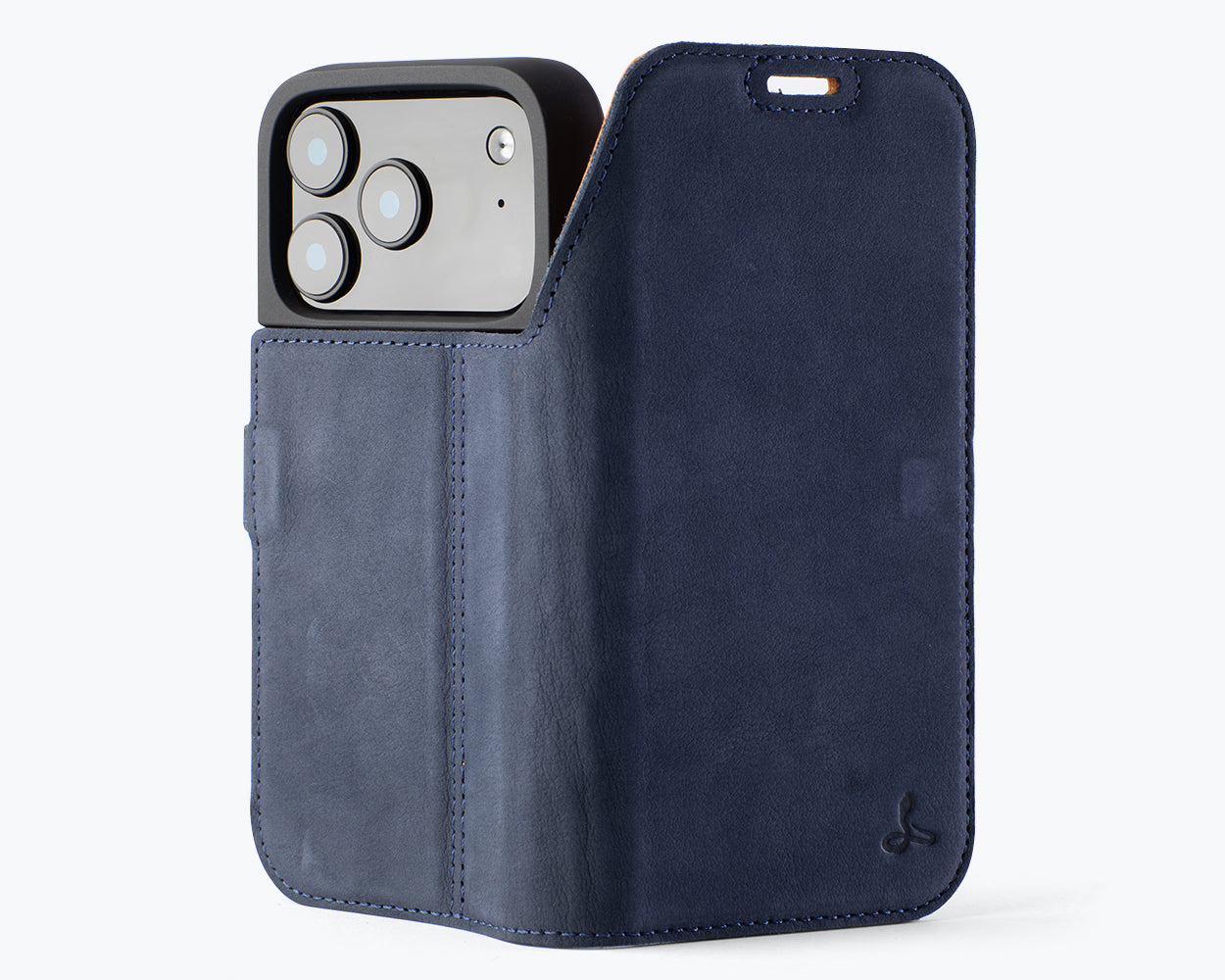 Apple iPhone 17 Pro - Vintage Leather Wallet Phone Case