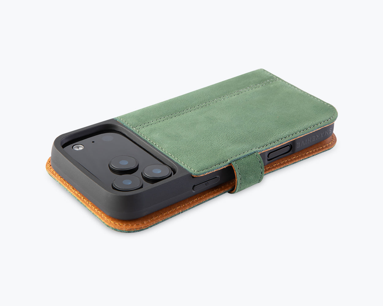 Apple iPhone 17 Pro Max - Vintage Leather Wallet Phone Case