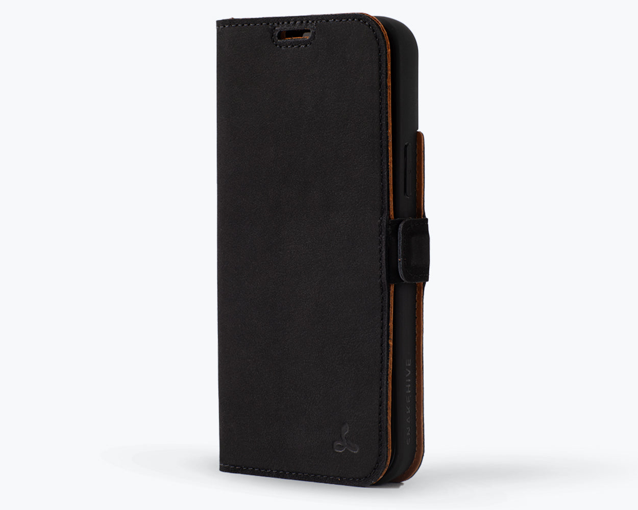 Apple iPhone 15 Plus - Vintage Leather Wallet Phone Case (Side Clasp)