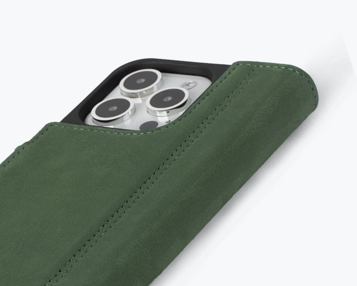 Apple iPhone 15 Pro - Vintage Leather Wallet Phone Case