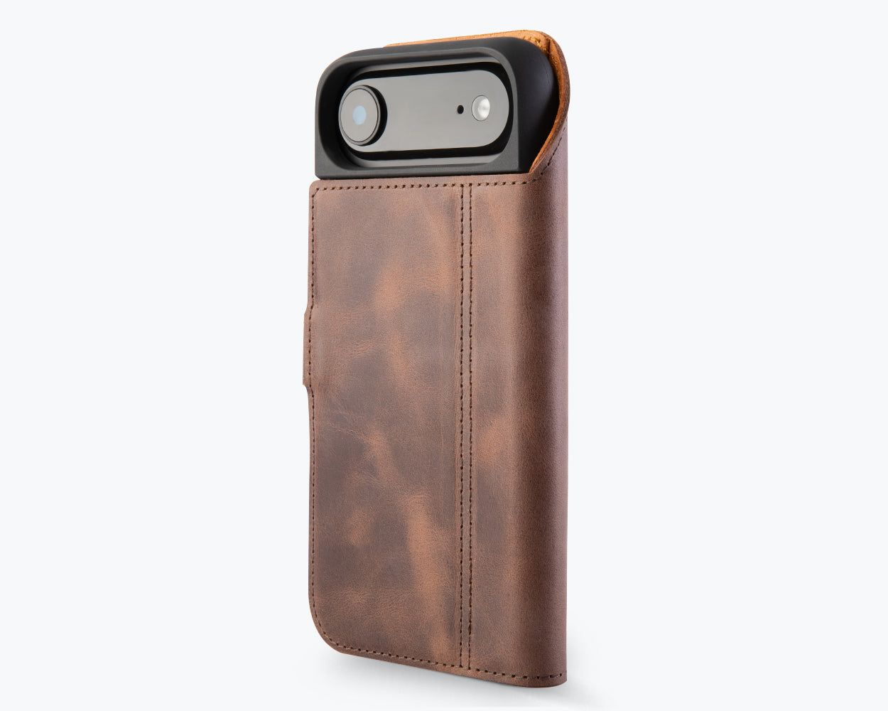 Apple iPhone Air - Vintage Leather Wallet Phone Case