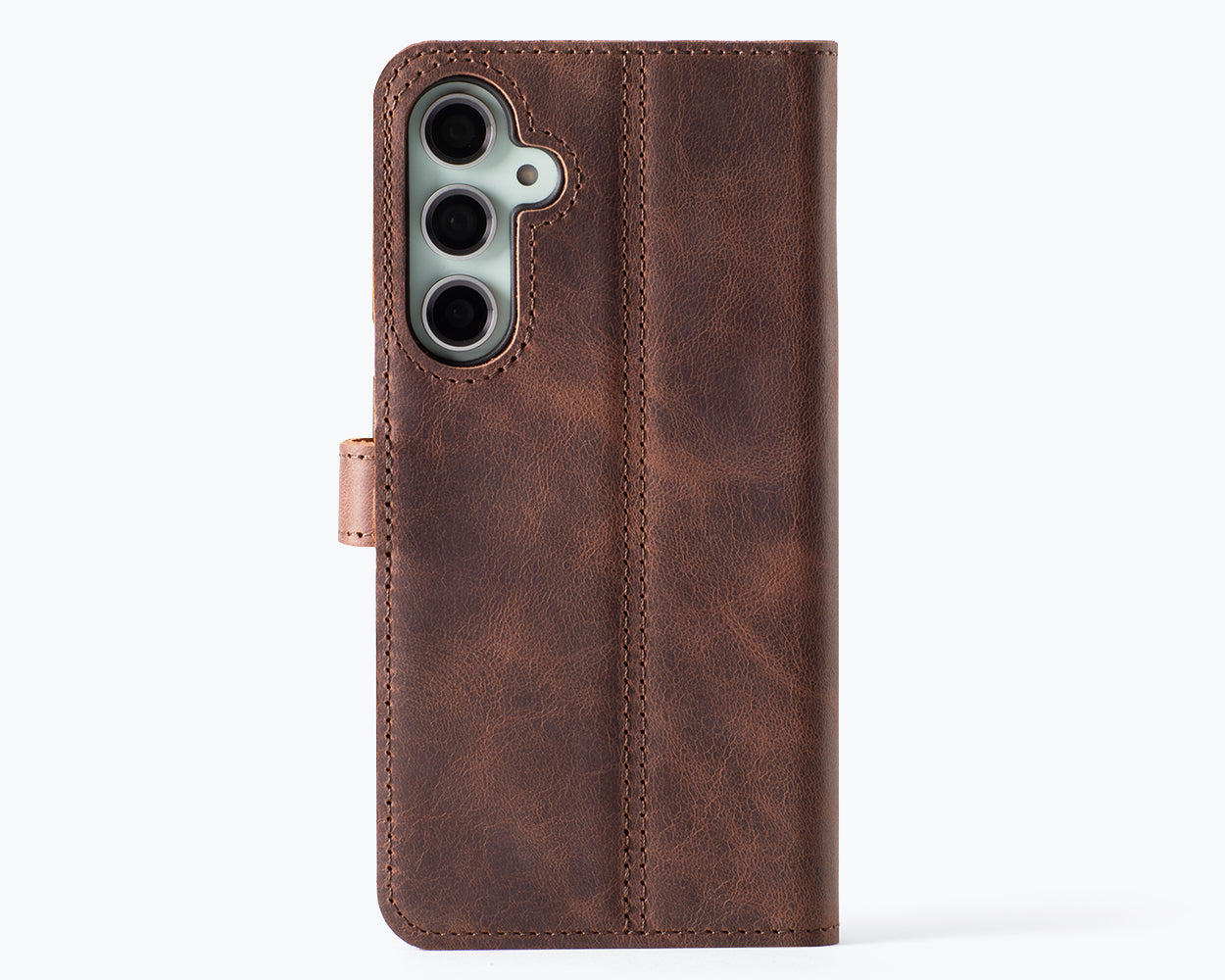 Samsung Galaxy S23 FE - Vintage Leather Wallet Phone Case