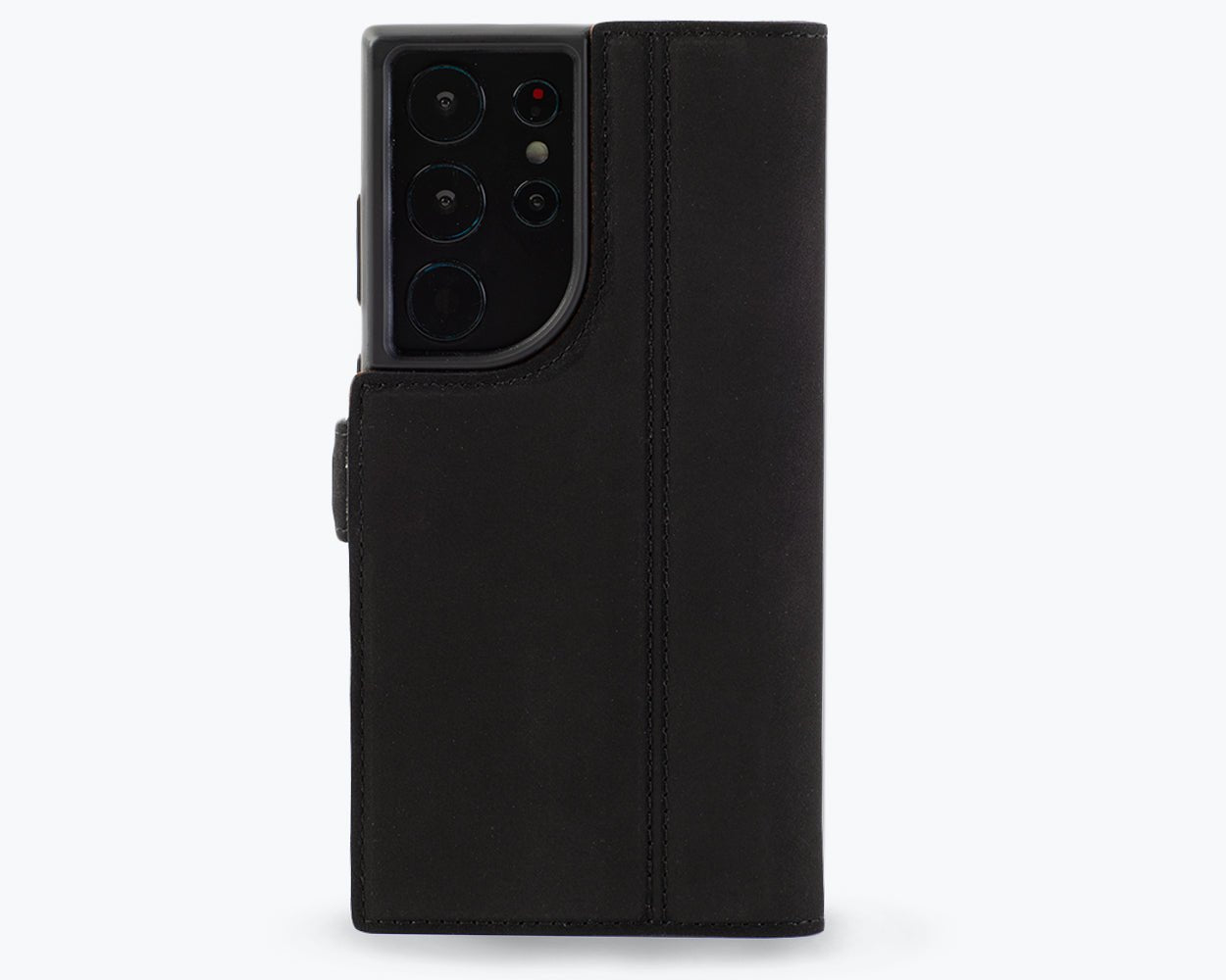 Samsung Galaxy S23 Ultra - Vintage Leather Wallet Phone Case (Side Clasp)