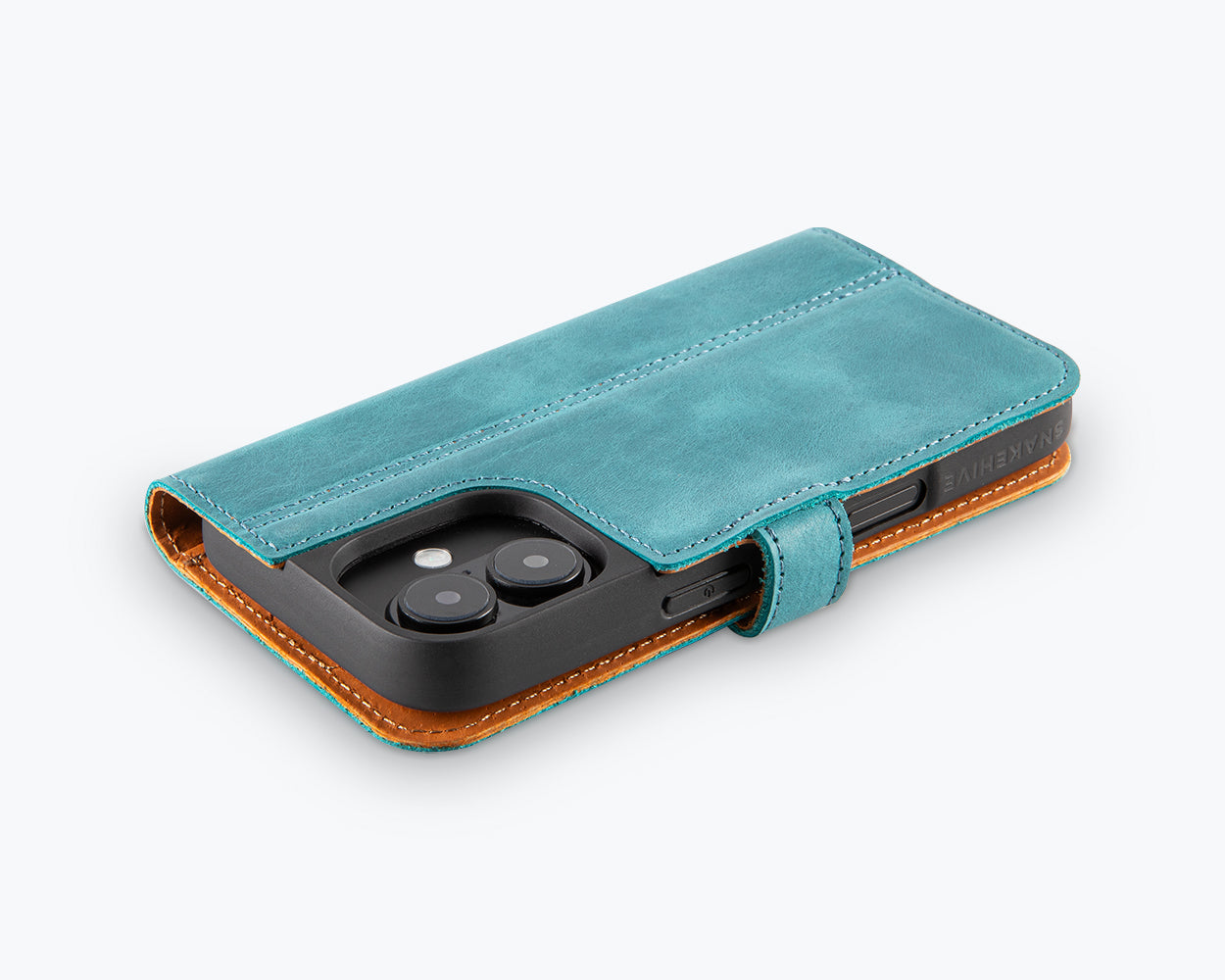 Apple iPhone 16 - Vintage Leather Wallet Phone Case