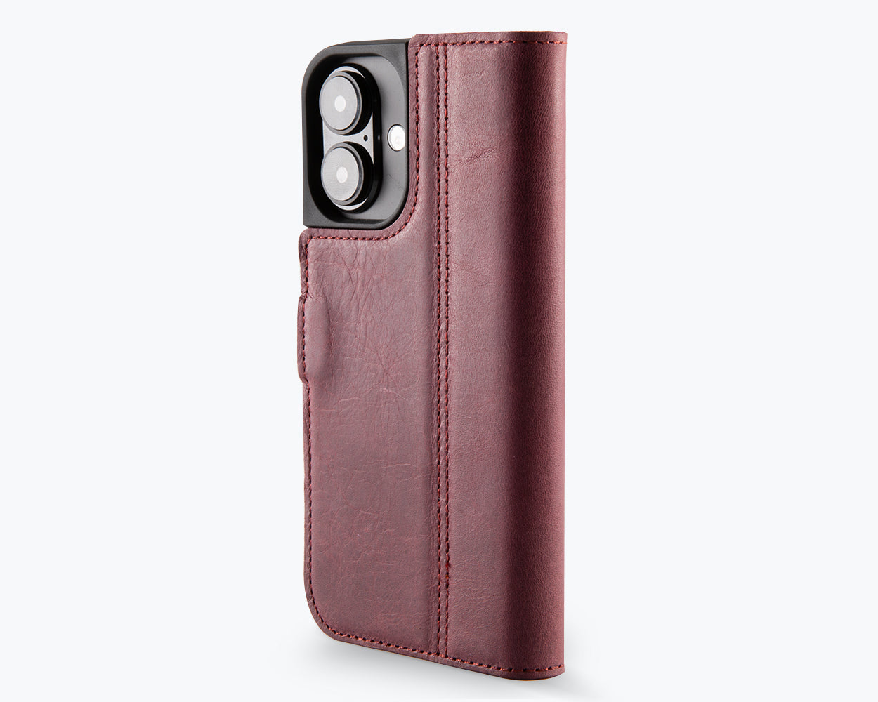 Apple iPhone 16 - Vintage Leather Wallet Phone Case