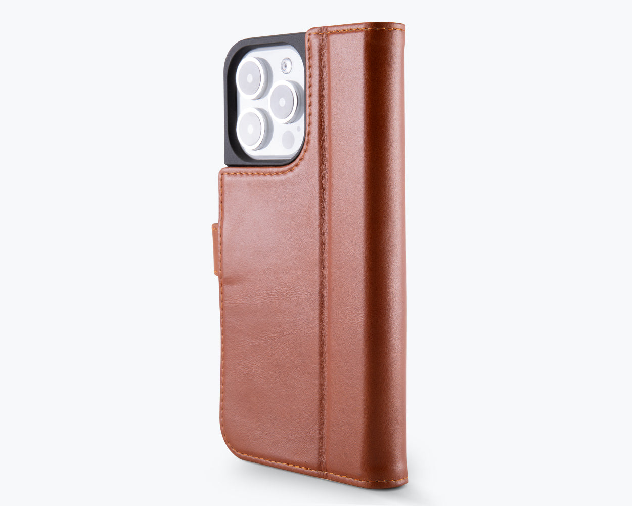 Apple iPhone 15 - Metro Leather Wallet Phone Case