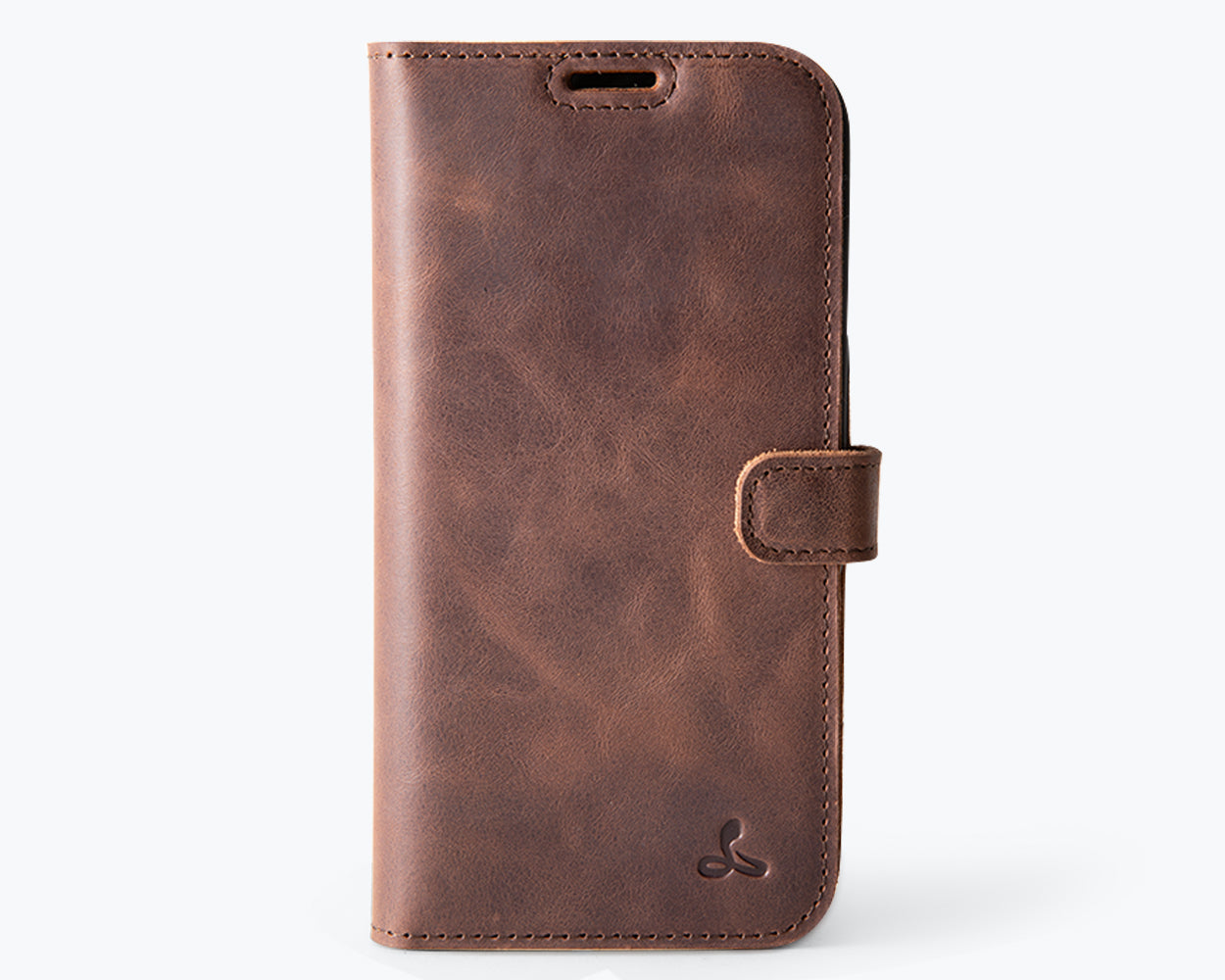 Apple iPhone 16 Pro - Vintage Leather Wallet Phone Case