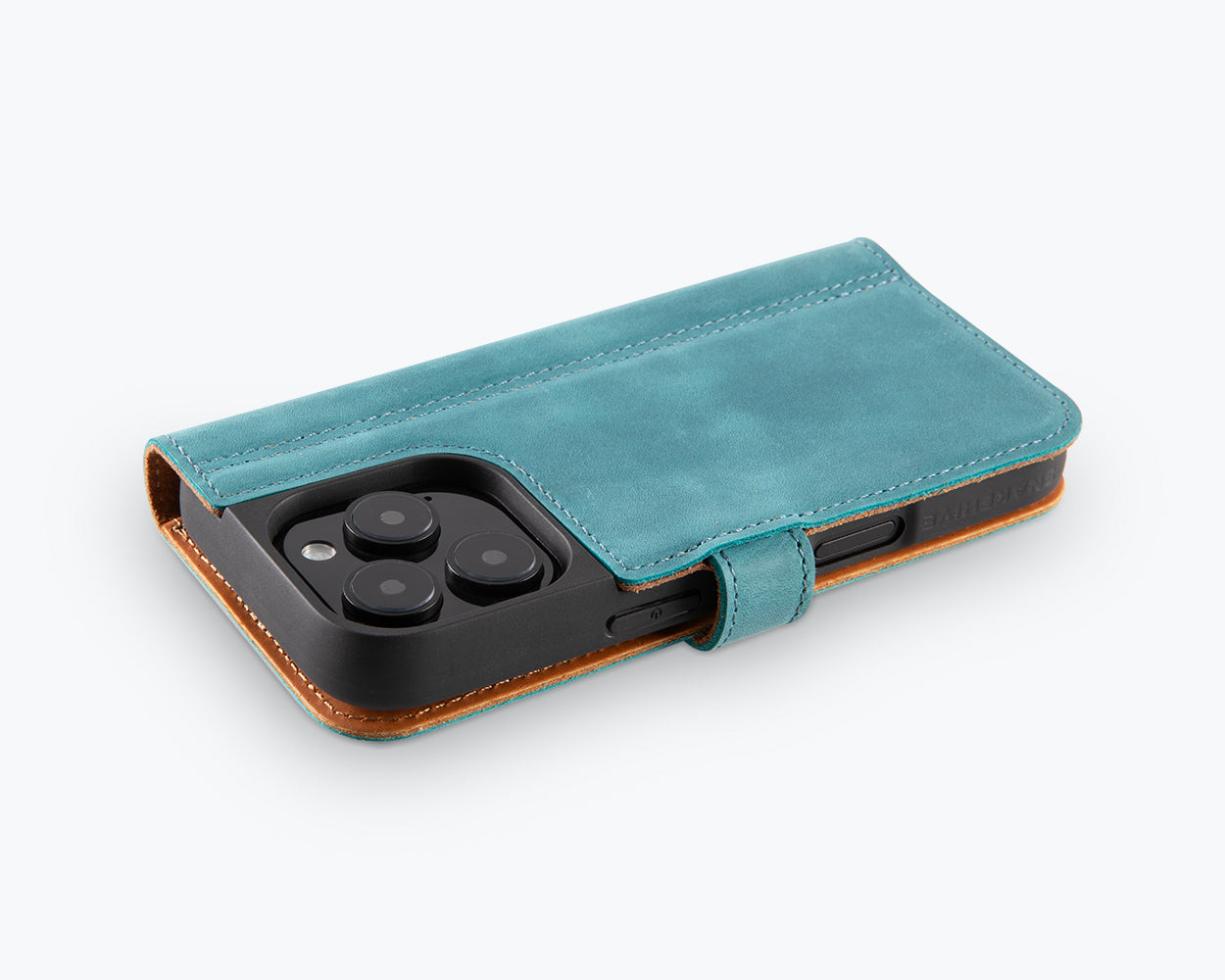 Apple iPhone 16 Pro - Vintage Leather Wallet Phone Case