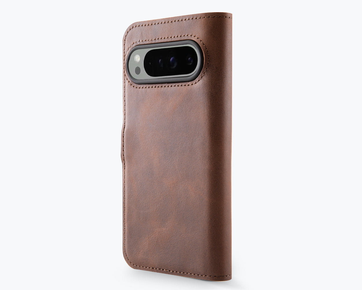 Google Pixel 9 - Vintage Leather Wallet Phone Case