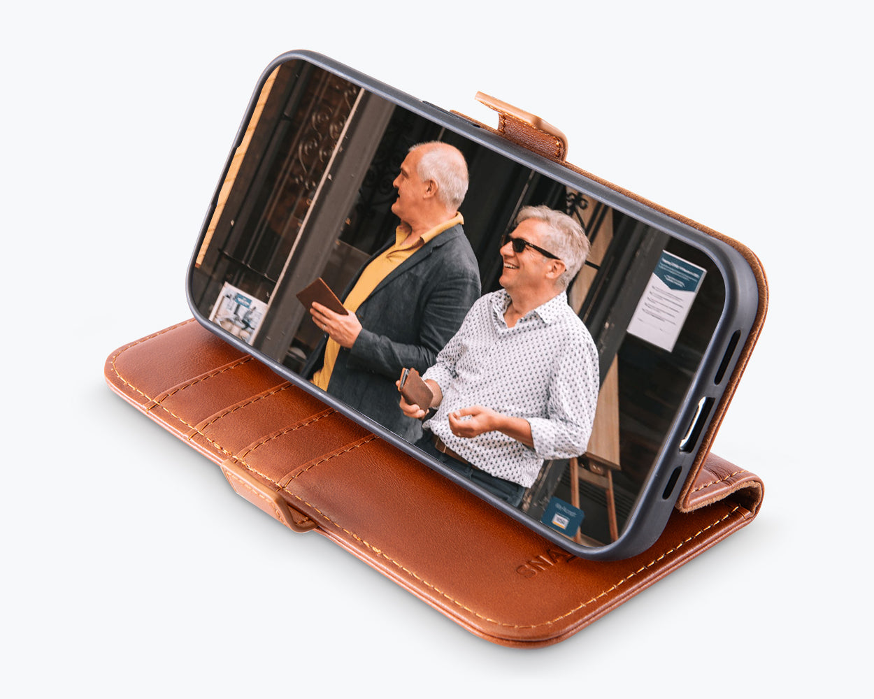 Apple iPhone 15 Pro - Metro Leather Wallet Phone Case