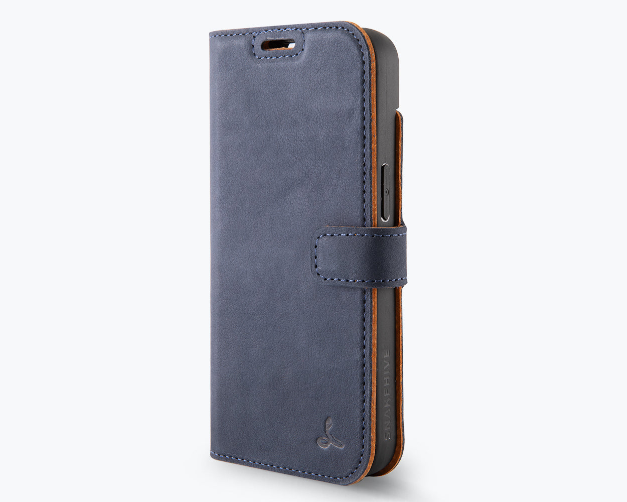 Apple iPhone 16e - Vintage Leather Wallet Phone Case