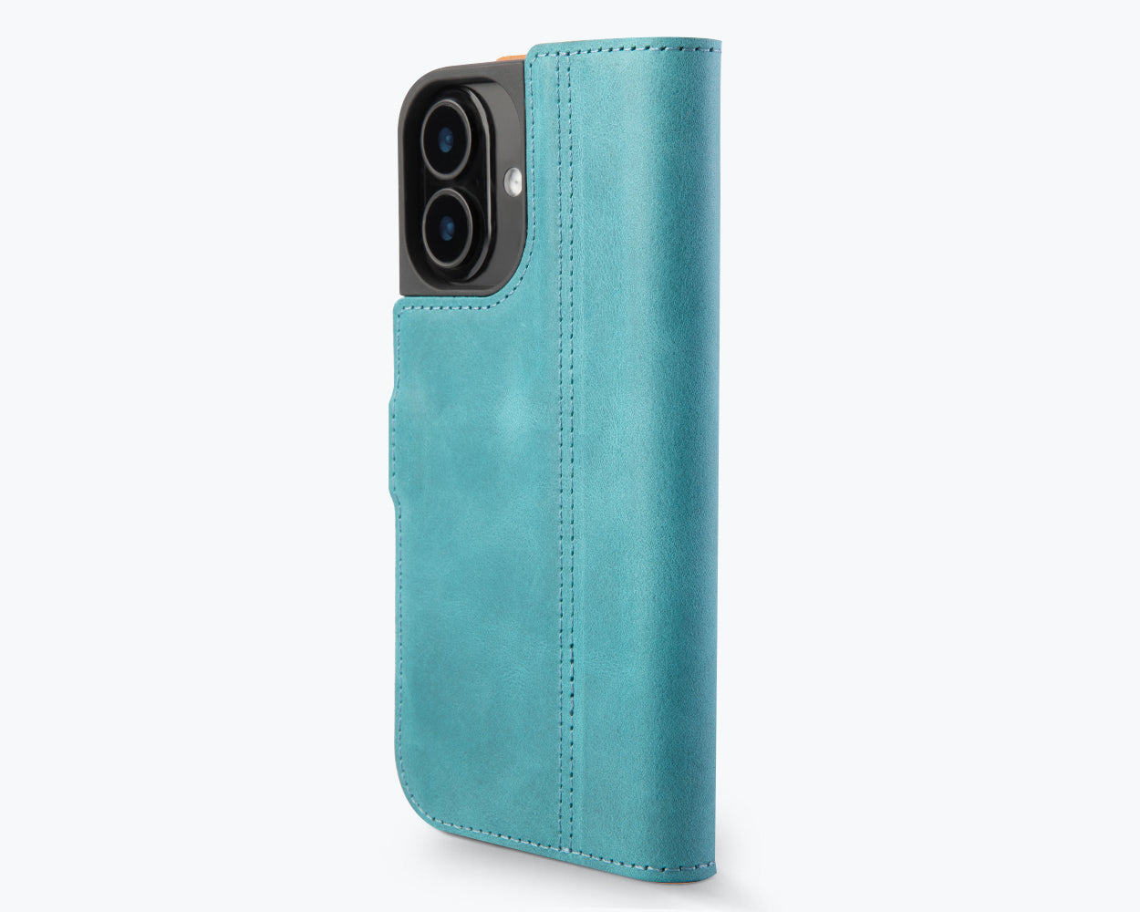 Apple iPhone 17 - Vintage Leather Wallet Phone Case