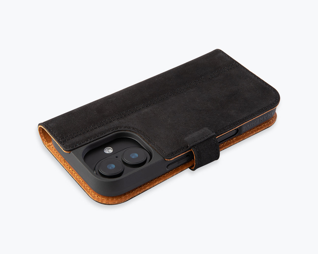 Apple iPhone 17 - Vintage Leather Wallet Phone Case