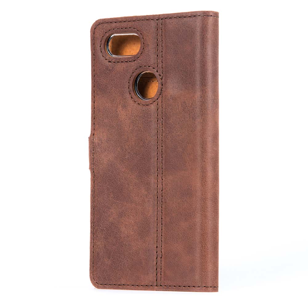 Google Pixel 3 - Vintage Leather Wallet Phone Case
