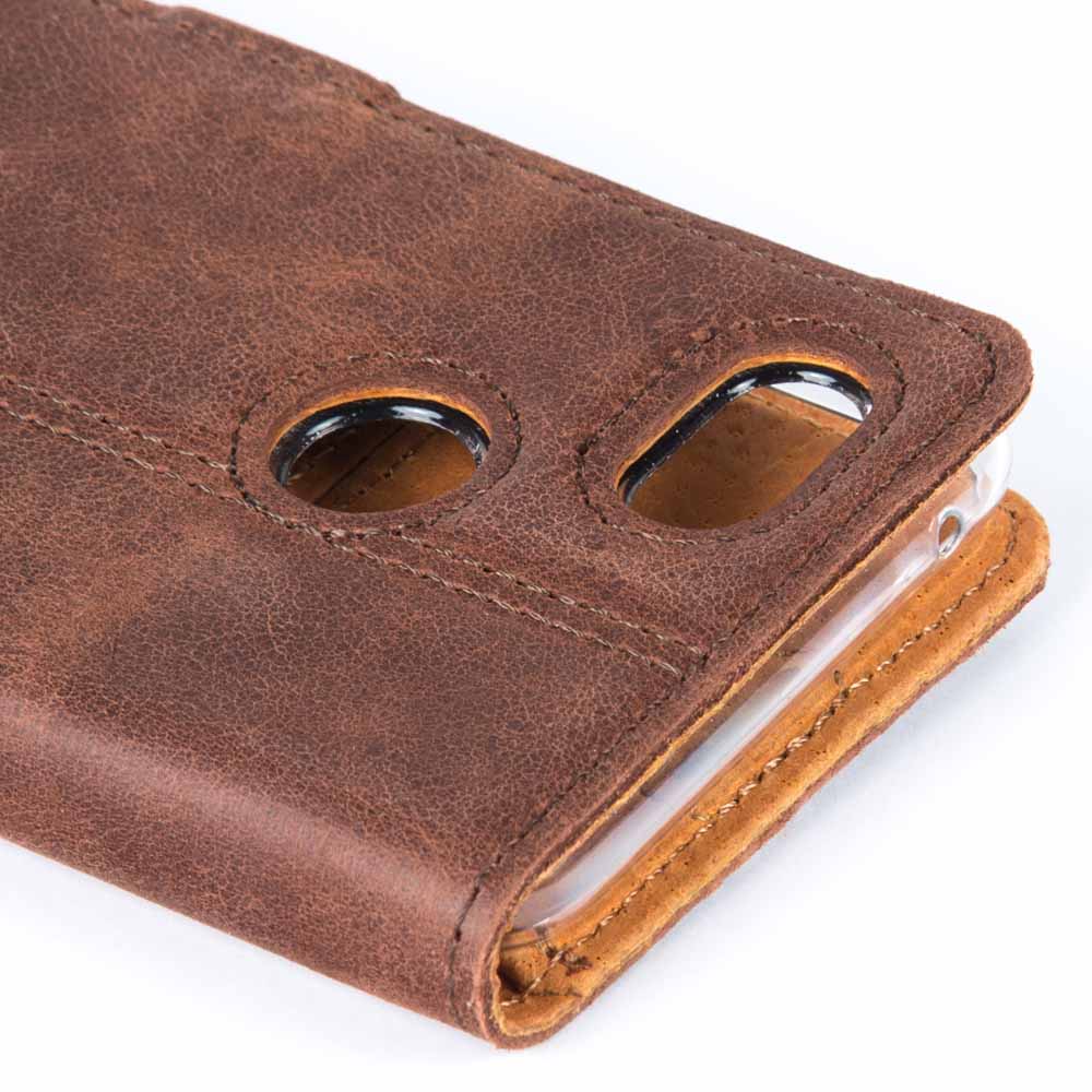 Google Pixel 3 - Vintage Leather Wallet Phone Case