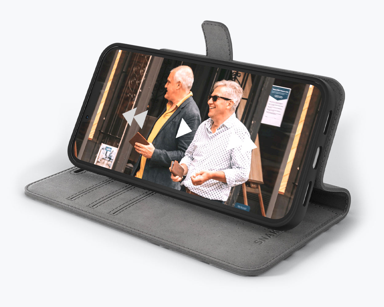 Apple iPhone 13 Pro - Vintage Leather Wallet Phone Case