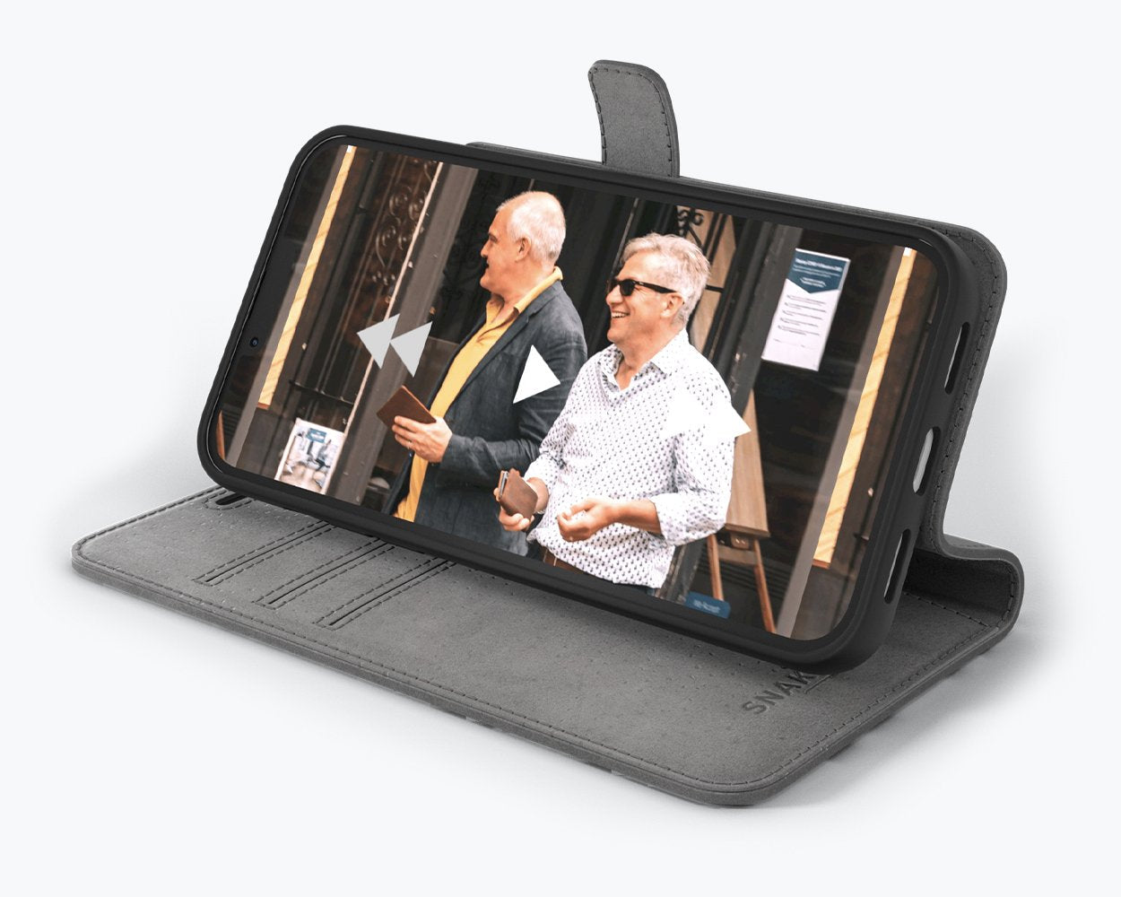 Apple iPhone 13 Mini - Vintage Leather Wallet Phone Case