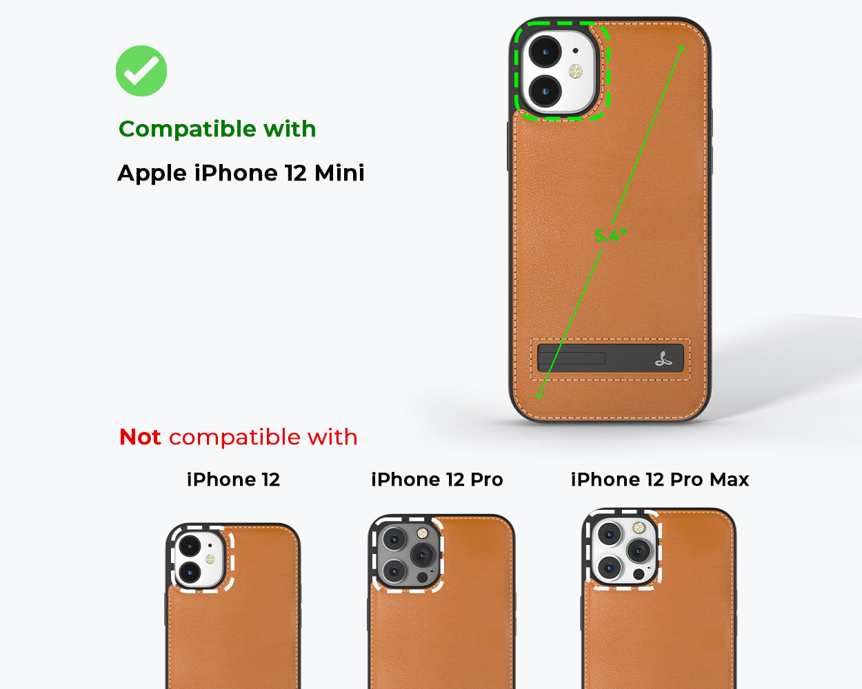 Apple iPhone 12 - Metro Leather Phone Case
