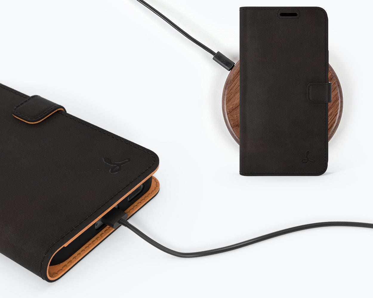 Samsung Galaxy S22 Plus - Vintage Leather Wallet Phone Case