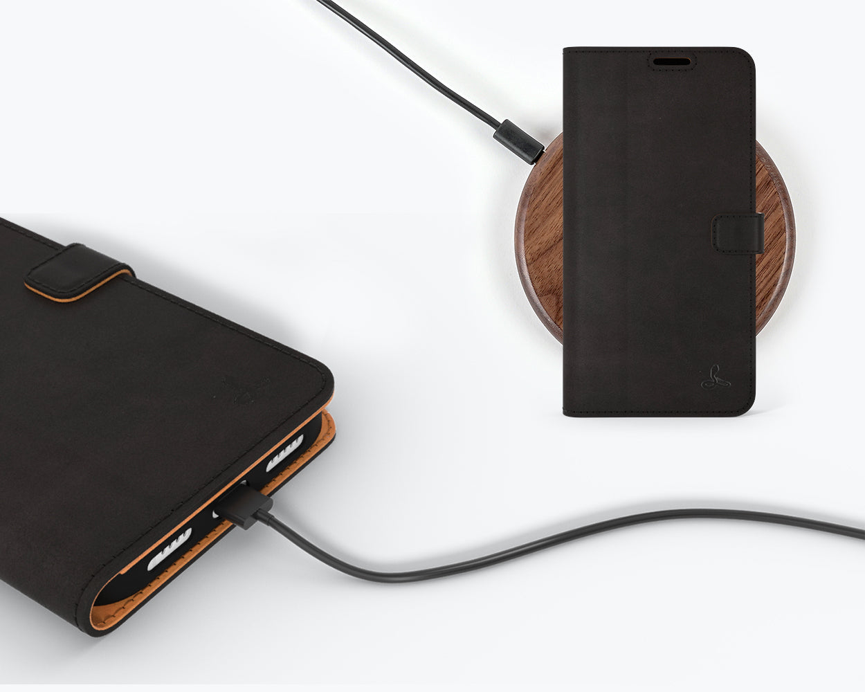 Apple iPhone 14 Pro Max - Vintage Leather Wallet Phone Case