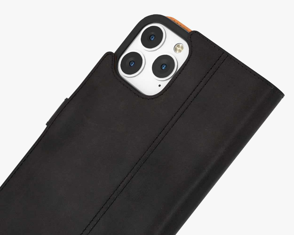 Apple iPhone 13 Pro Max - Vintage Leather Wallet Phone Case