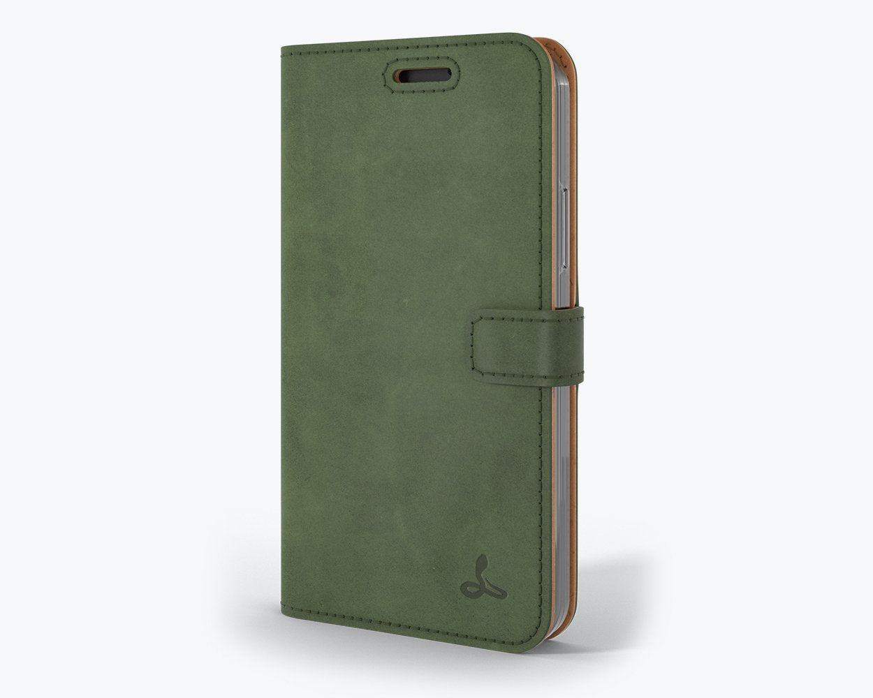 Apple iPhone 12 Mini - Vintage Leather Wallet Phone Case