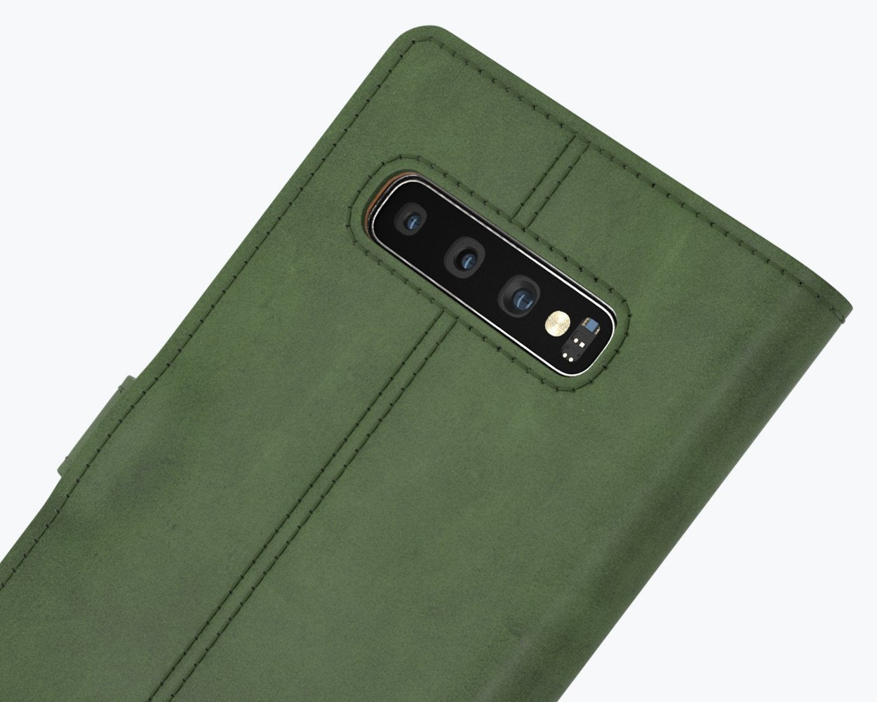 Samsung Galaxy S10 Plus - Vintage Leather Wallet Phone Case