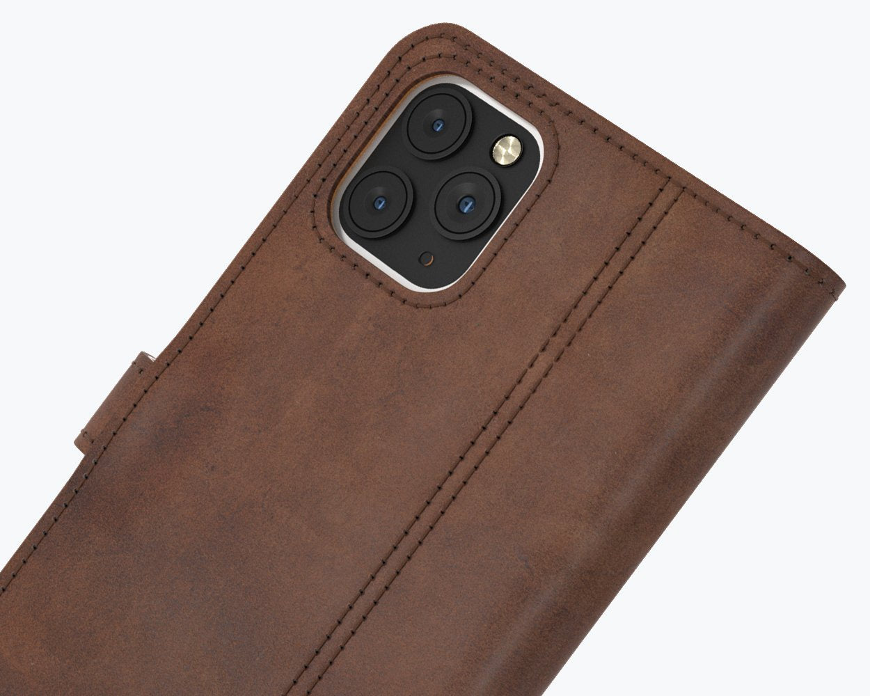 Apple iPhone 12 Pro - Vintage Leather Wallet Phone Case
