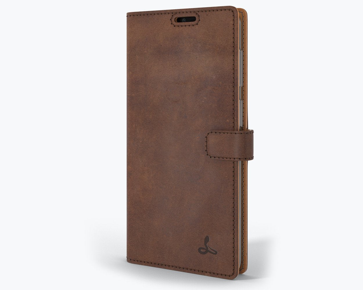 Samsung Galaxy A12 - Vintage Leather Wallet Phone Case
