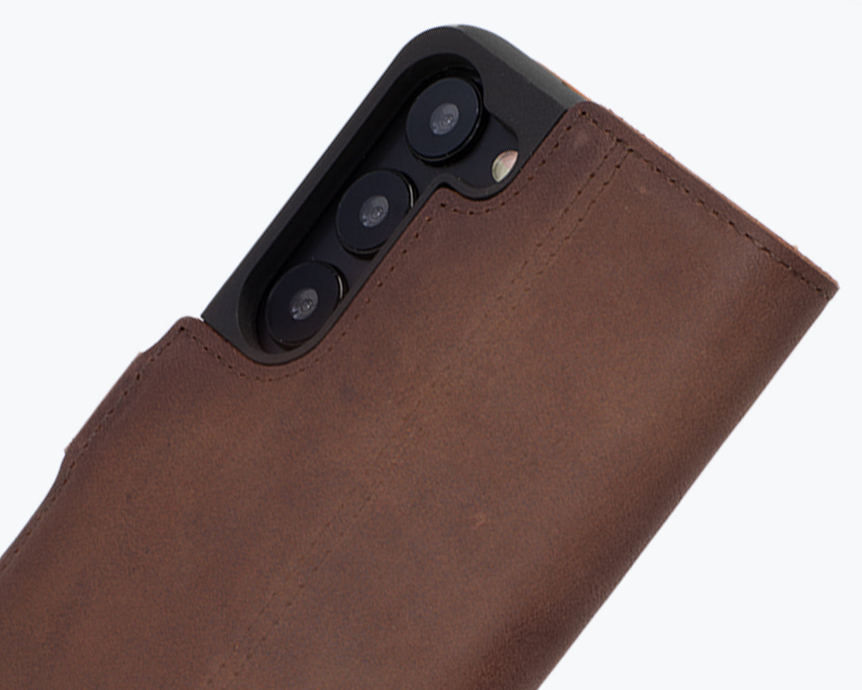 Samsung Galaxy S23 - Vintage Leather Wallet Phone Case