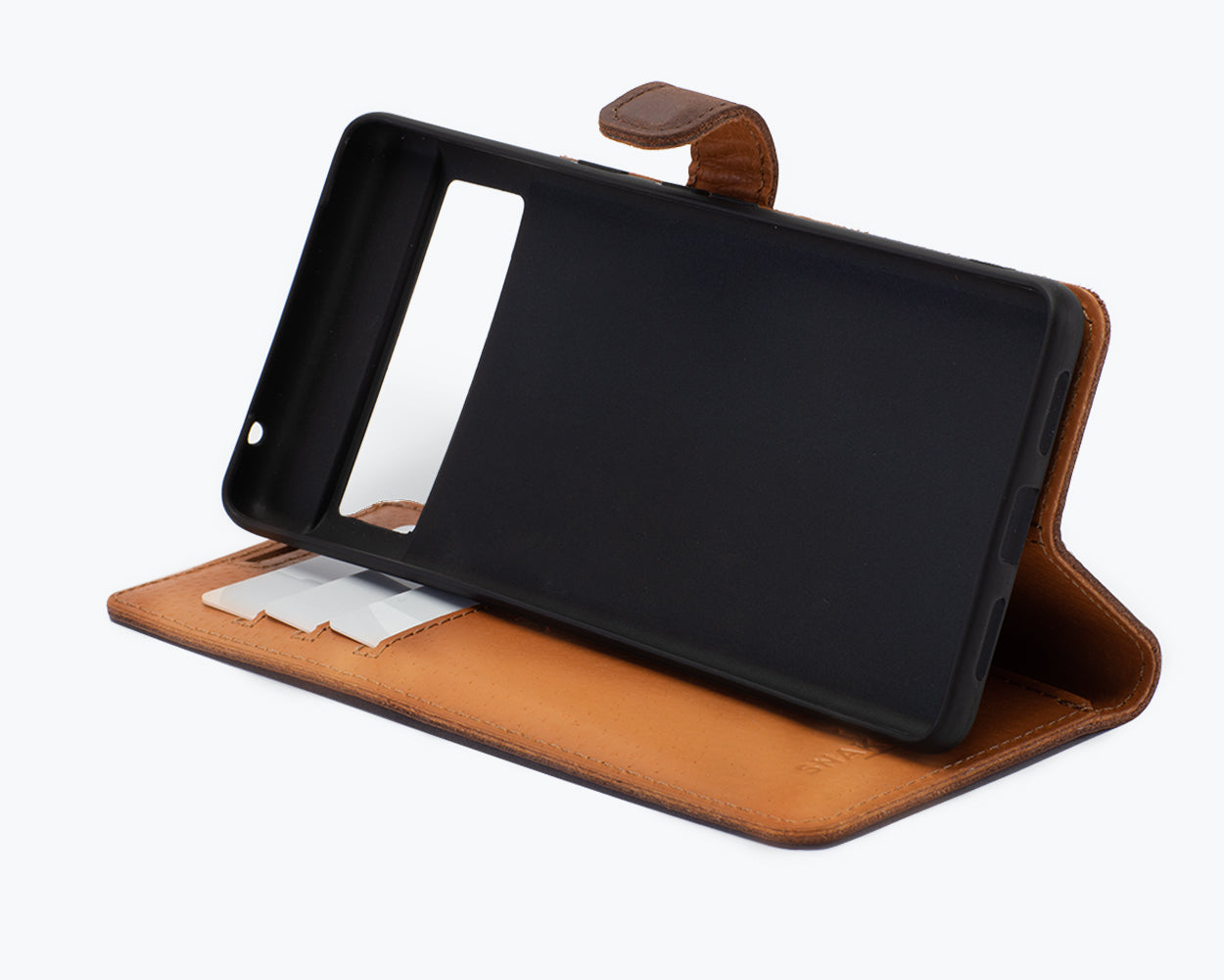 Google Pixel 7 - Vintage Leather Wallet Phone Case