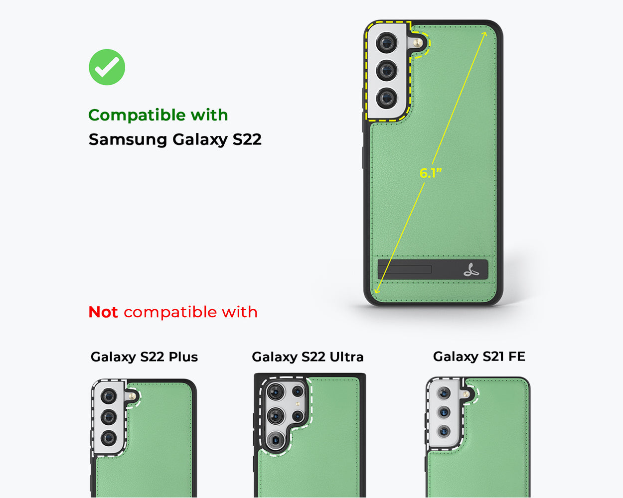 Samsung Galaxy S22 - Metro Leather Phone Case