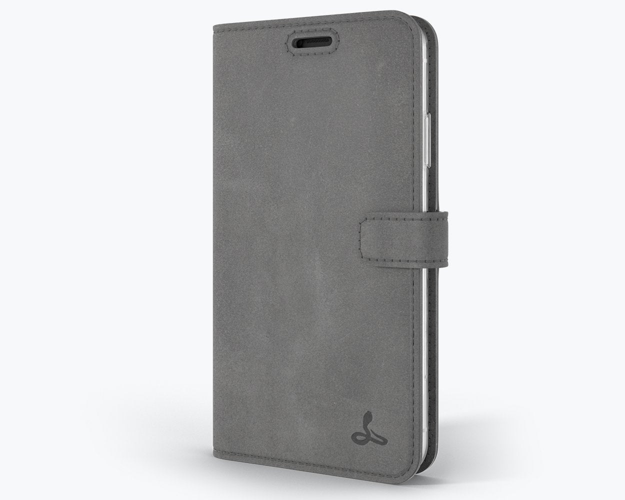 Apple iPhone XR - Vintage Leather Wallet Phone Case