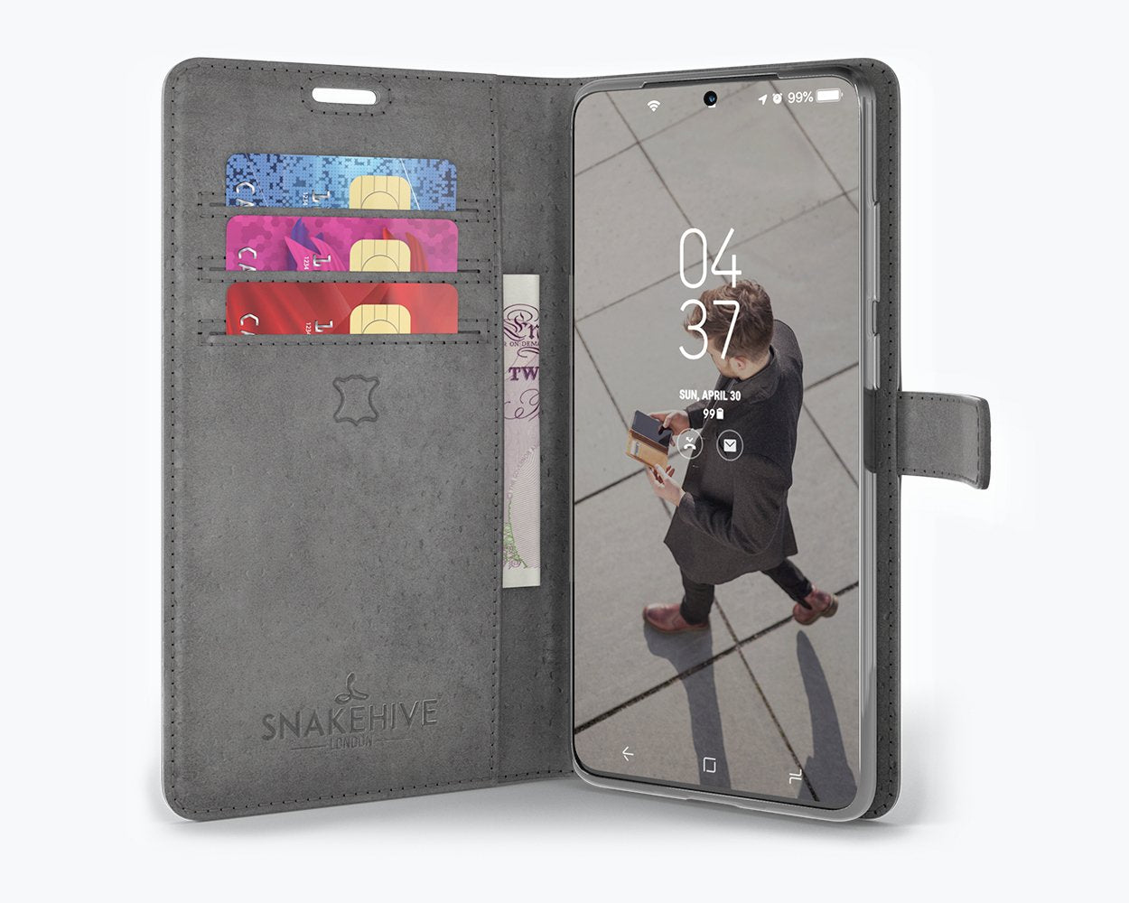 Samsung Galaxy S20 Plus - Vintage Leather Wallet Phone Case