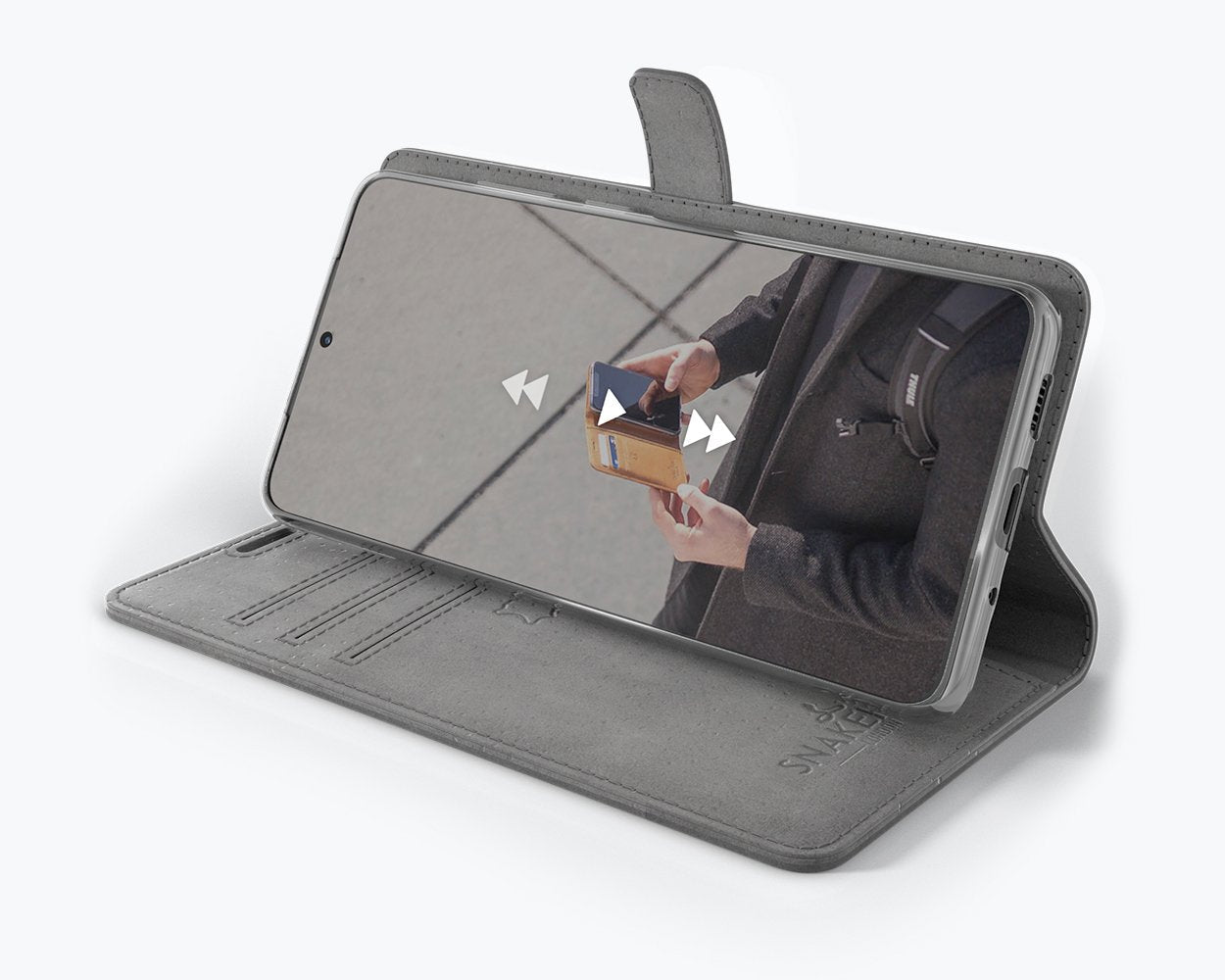 Samsung Galaxy S20 Plus - Vintage Leather Wallet Phone Case