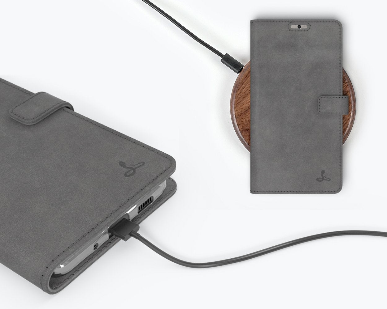 Samsung Galaxy S20 Plus - Vintage Leather Wallet Phone Case