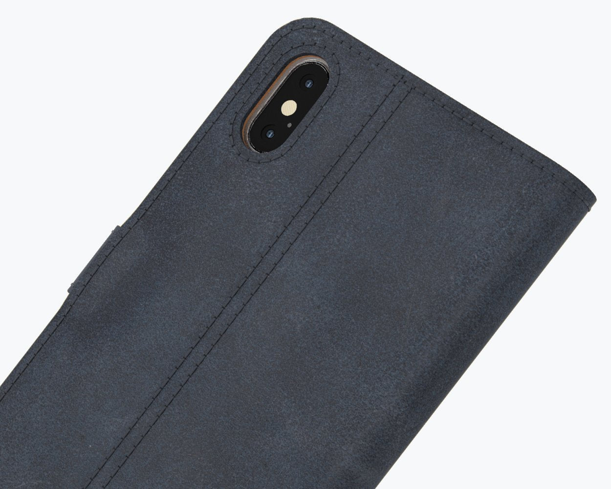 Apple iPhone X/XS - Vintage Leather Wallet Phone Case