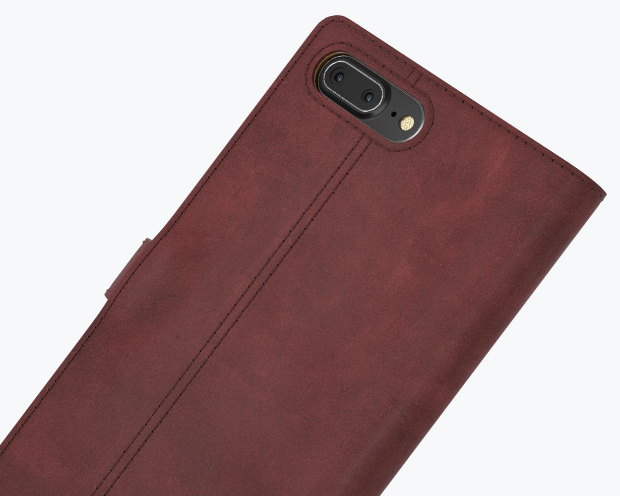 Apple iPhone 8 Plus - Vintage Leather Wallet Phone Case