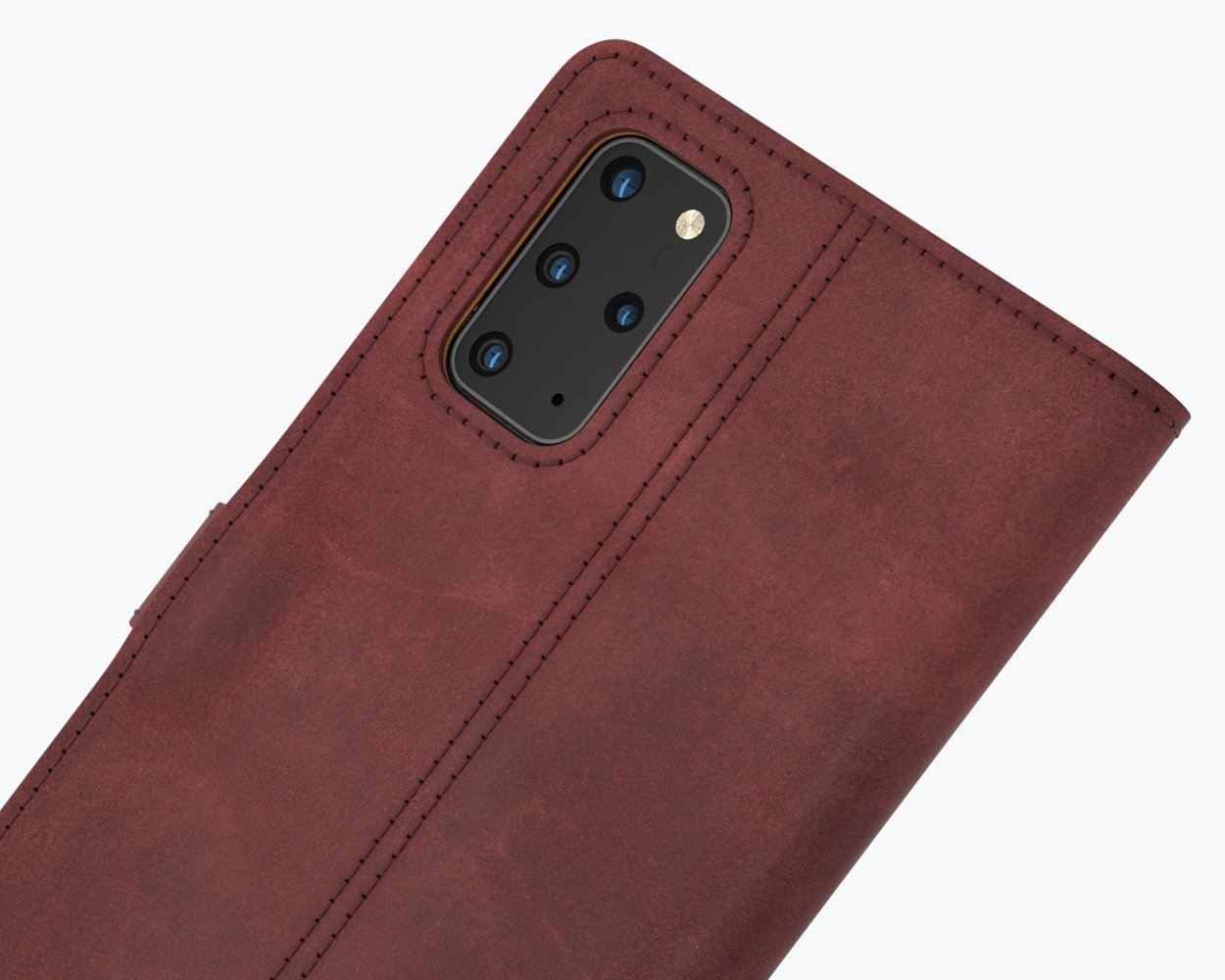 Samsung Galaxy S20 Plus - Vintage Leather Wallet Phone Case
