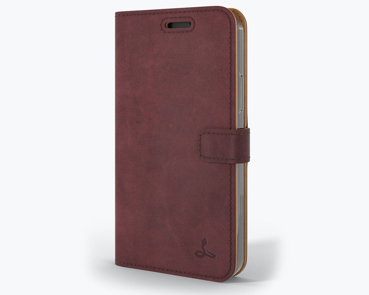 Apple iPhone 12 - Vintage Leather Wallet Phone Case