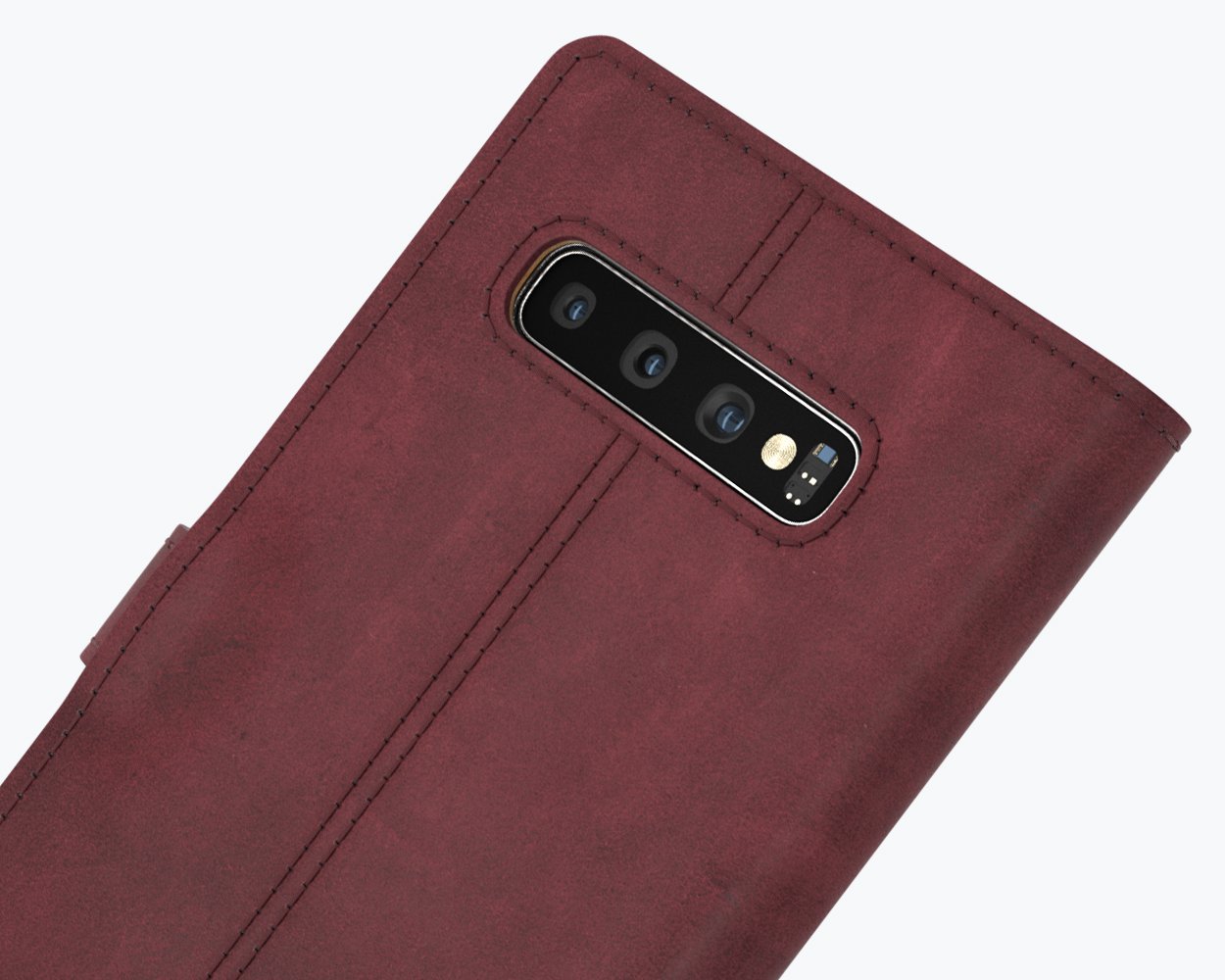 Samsung Galaxy S10 Plus - Vintage Leather Wallet Phone Case