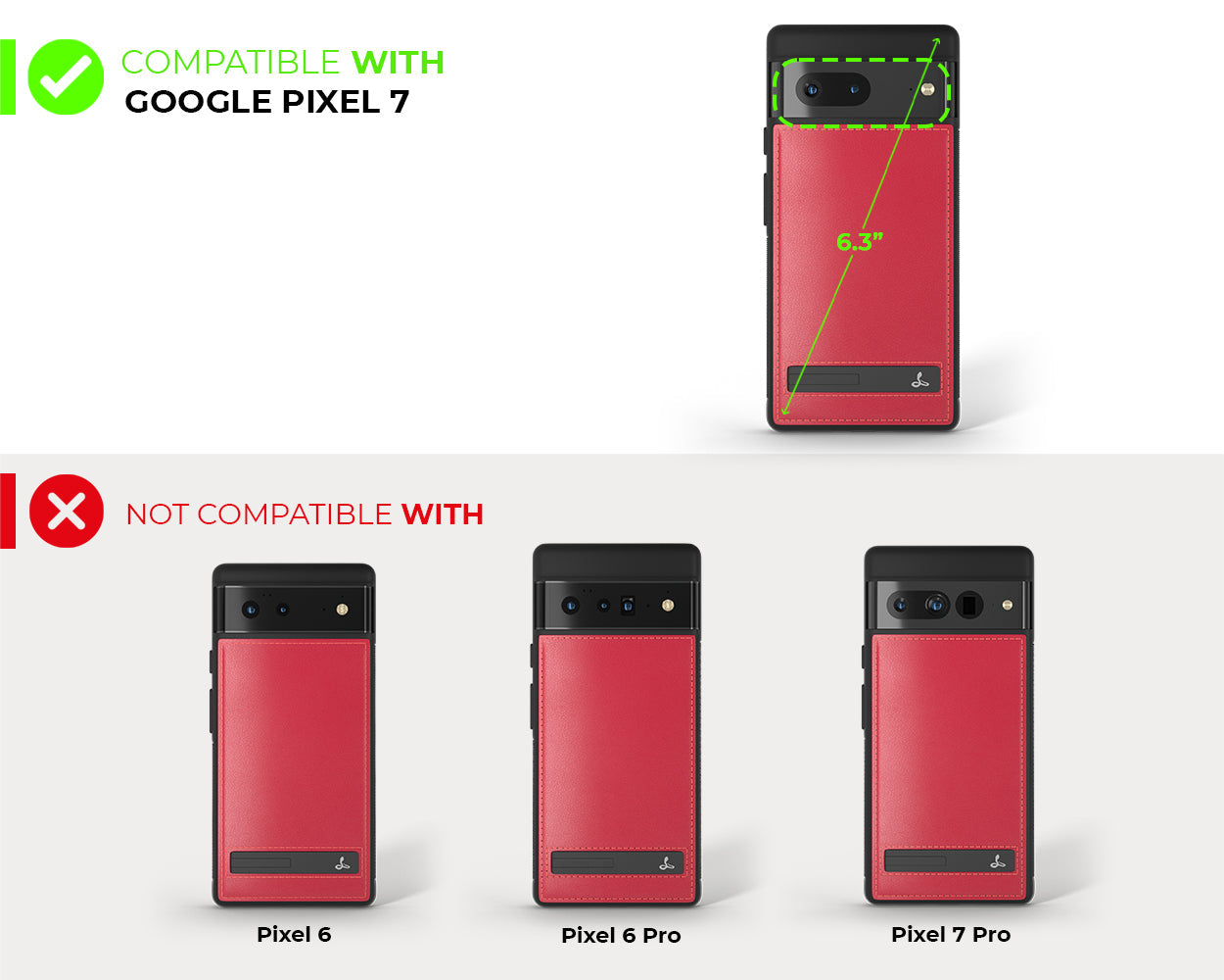 Google Pixel 7 - Metro Leather Phone Case