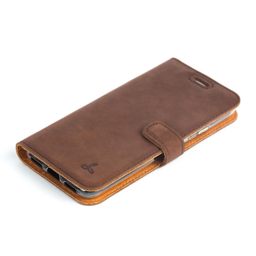 Google Pixel 4 XL - Vintage Leather Wallet Phone Case