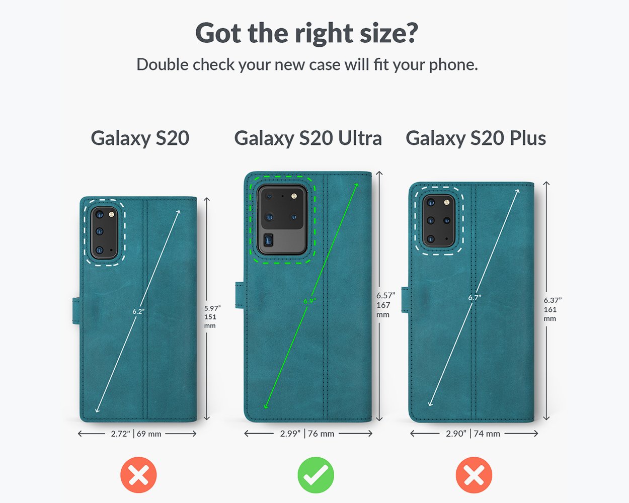 Samsung Galaxy S20 Ultra - Vintage Leather Wallet Phone Case